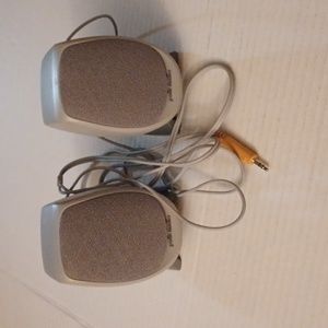 4/$30 Mini Audio Speakers With Single Jack (PC)